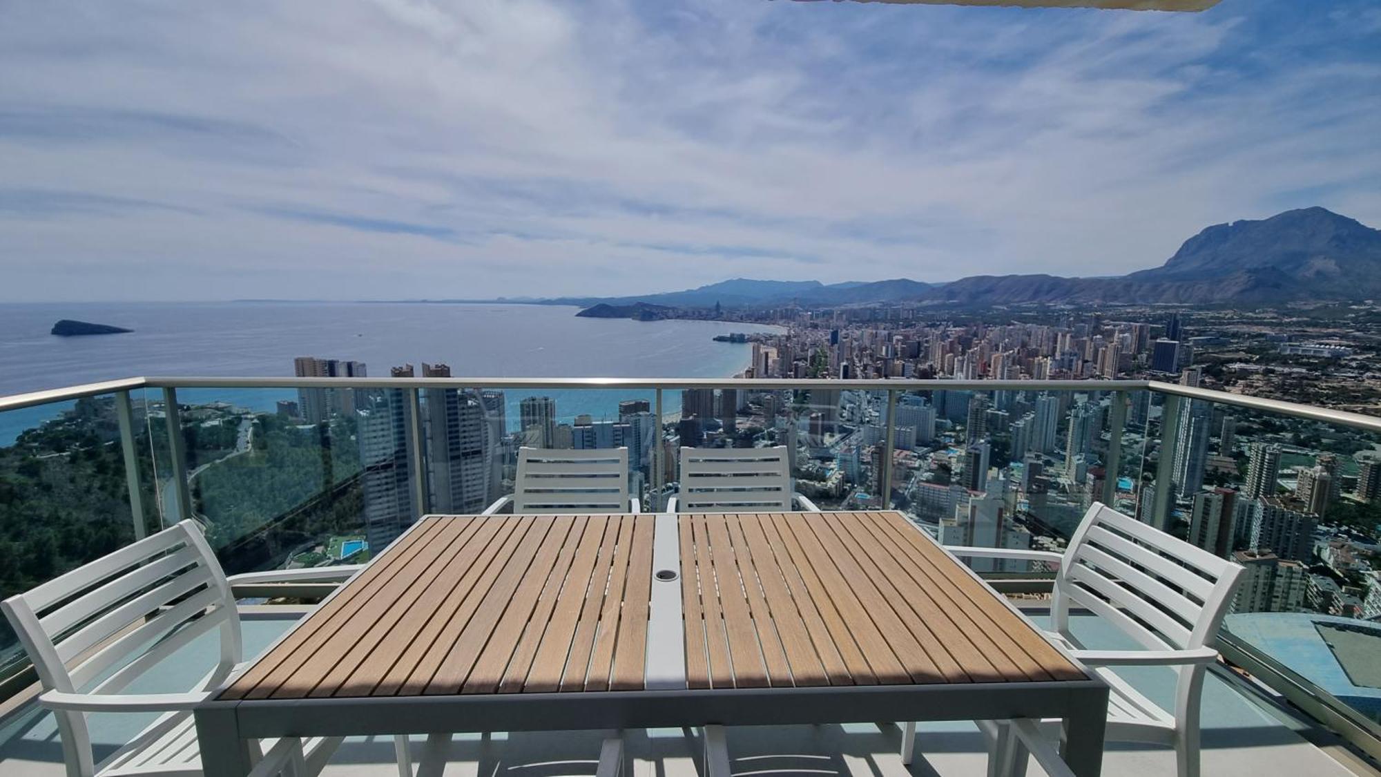 Apartament Skyline 37 Terraza Con Vista Al Mar Benidorm